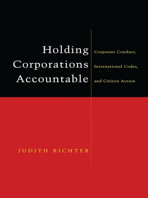 cover image of Holding Corporations Accountable